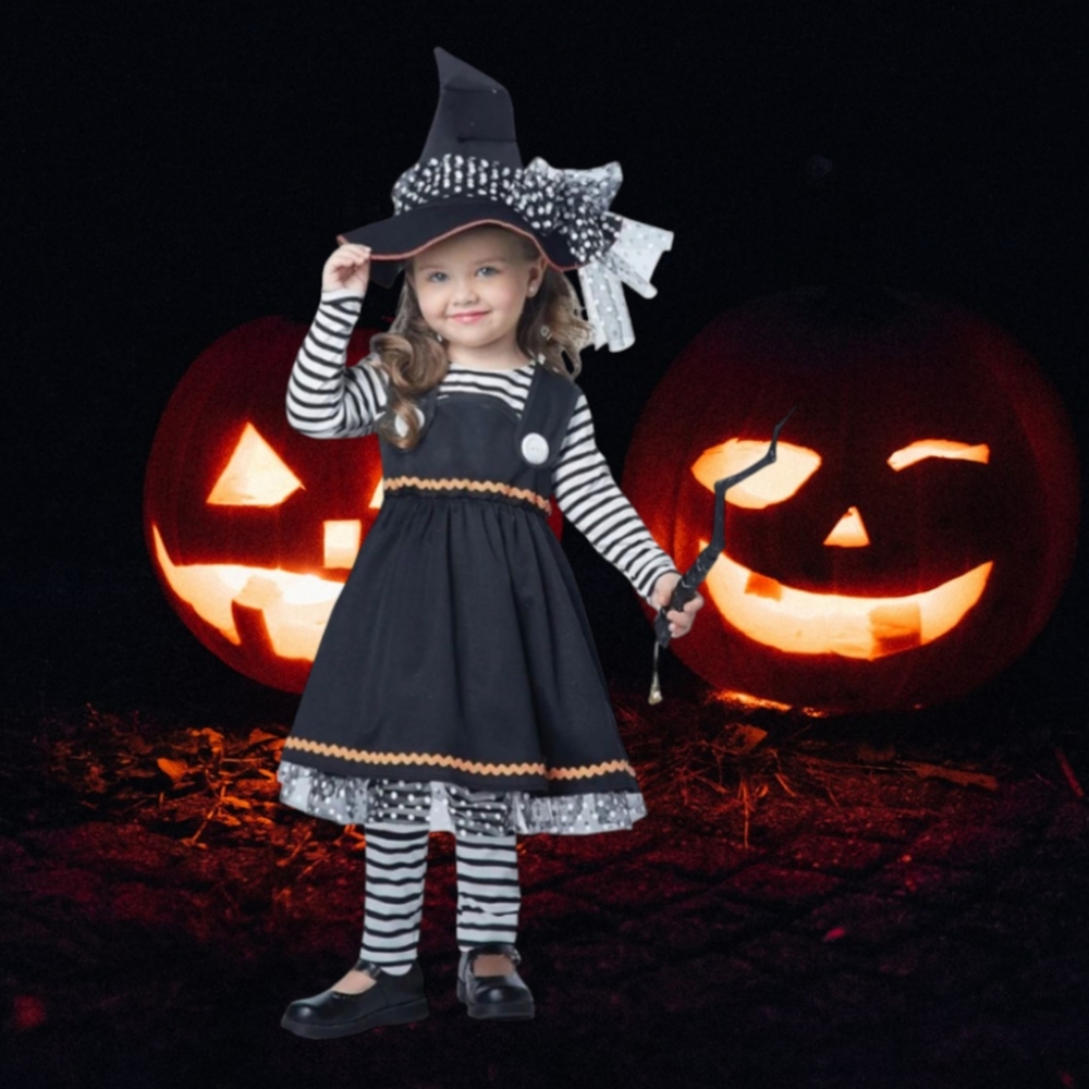 Crafty Little Witch Toddler Girls' Costume